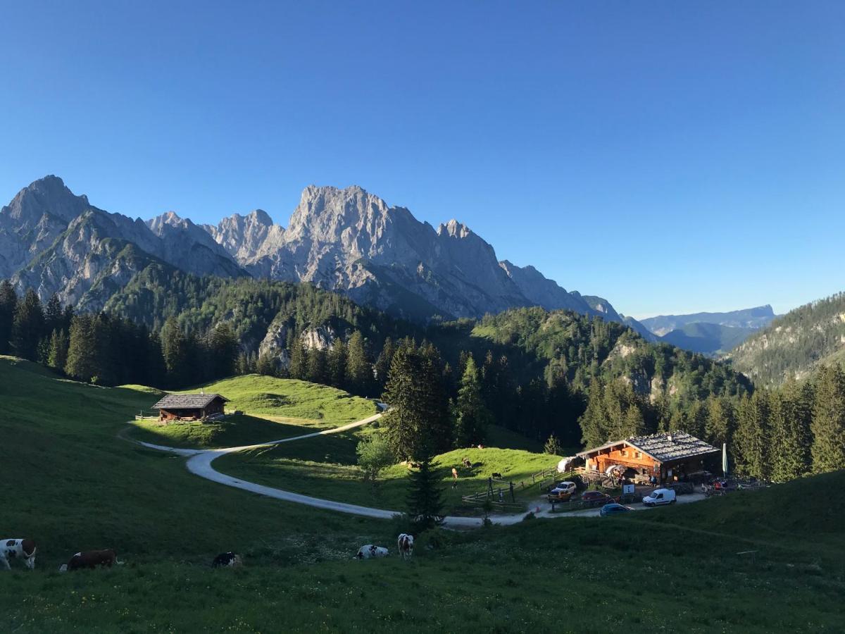 Appartamento Haus Caecilia Sankt Martin bei Lofer Esterno foto