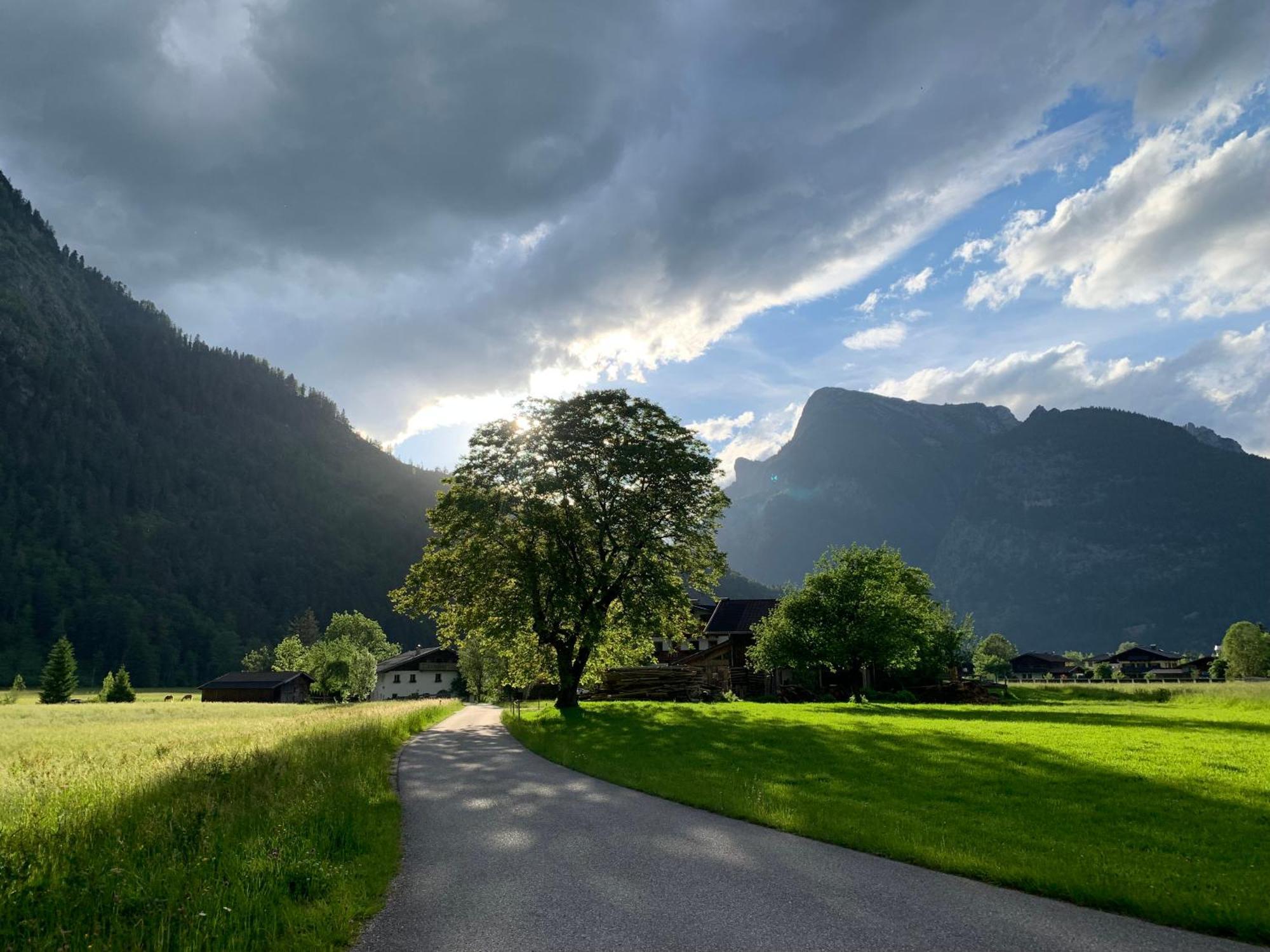 Appartamento Haus Caecilia Sankt Martin bei Lofer Esterno foto